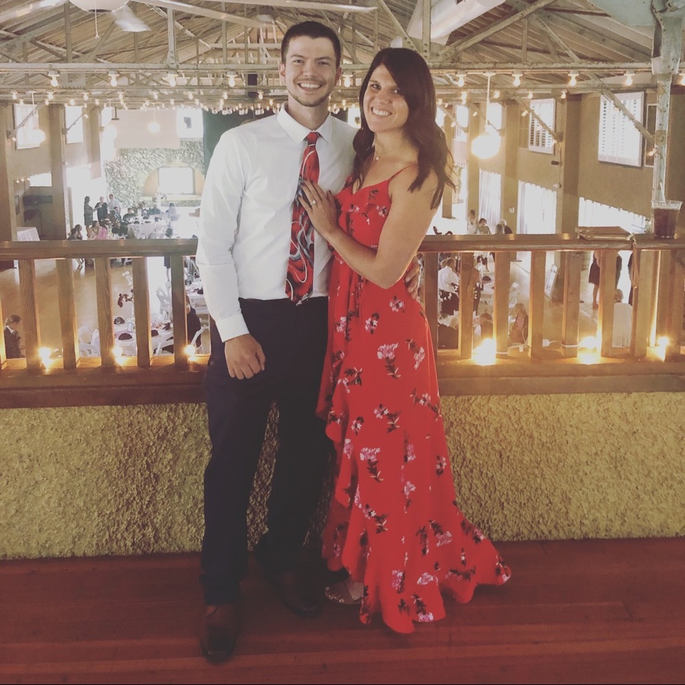 Red dress